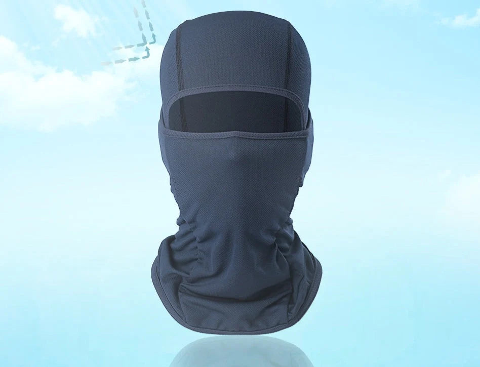 Breathable balaclava in black, grey, and sand colour for tactical and outdoor use