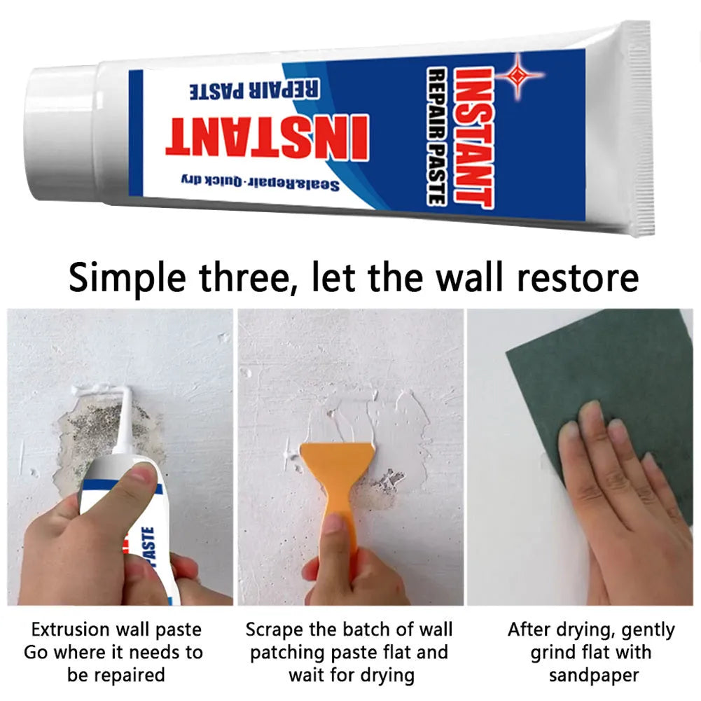 Tube of 150g home wall repair cream water-based sealant for cracks and holes