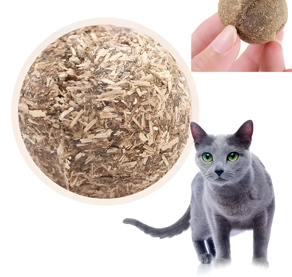 Mint ball catnip toy for cats, 20g, available in 3.3cm and 4cm sizes