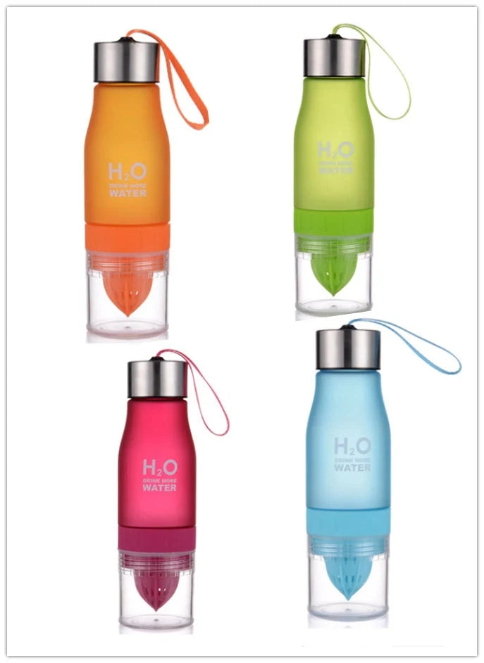 Frosted Plastic Lemon Cup in various colours, BPA-free, 650ml capacity