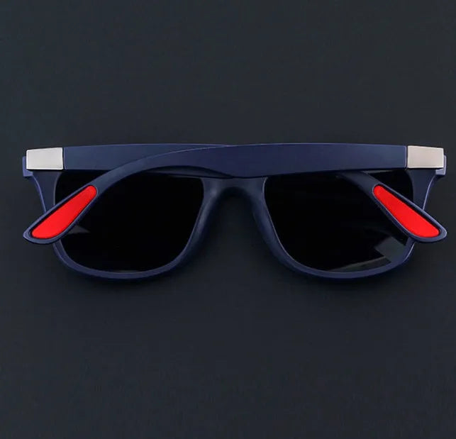 Classic men's polarized retro sunglasses with TAC lens UV400 protection in vintage style