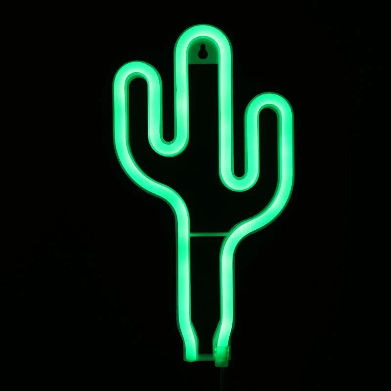 LED neon sign light in various designs for home decor