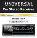 EZONETRONICS car stereo receiver with Bluetooth, FM radio, USB, SD card, and auxiliary inputs