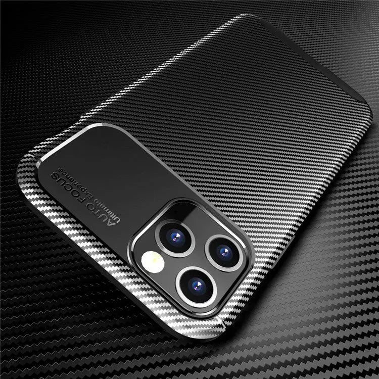 Silicone protective phone case for iPhone 12 in black, blue and brown colours