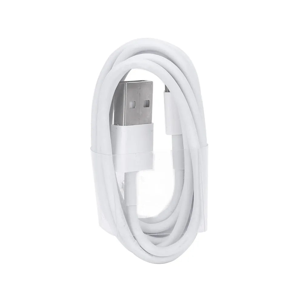 USB travel charger and charging cable bundle for Apple iPhone and iPad devices