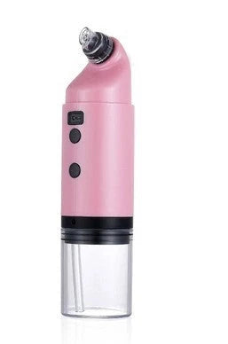 Electric Facial Cleaning Vacuum with multiple heads for deep skin cleansing and light therapy