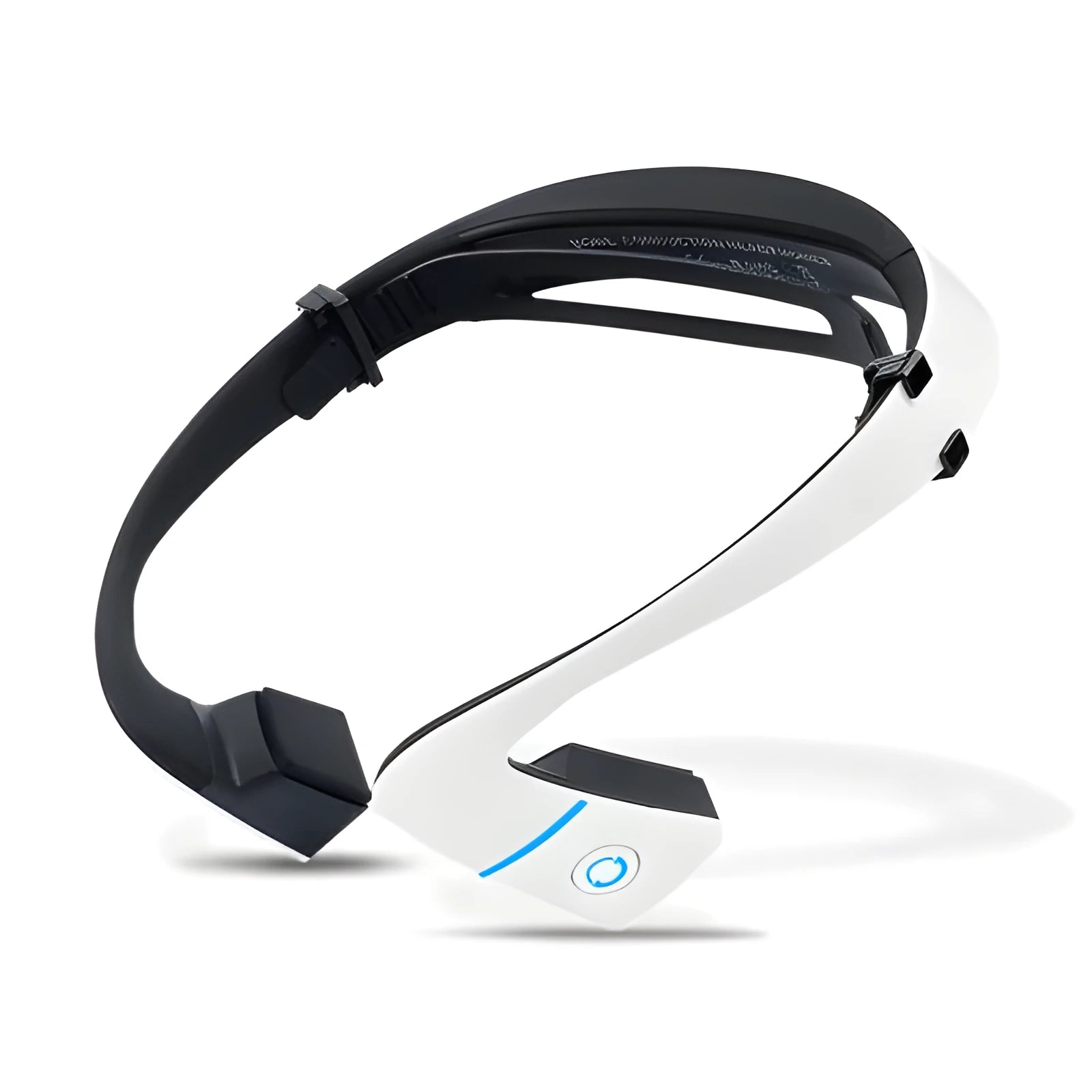 LF-18 Bluetooth sport earphone in white with in-ear fit and wireless design