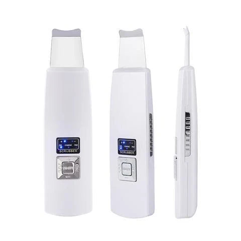 Ultrasonic Skin Scrubber for deep facial cleansing and acne removal