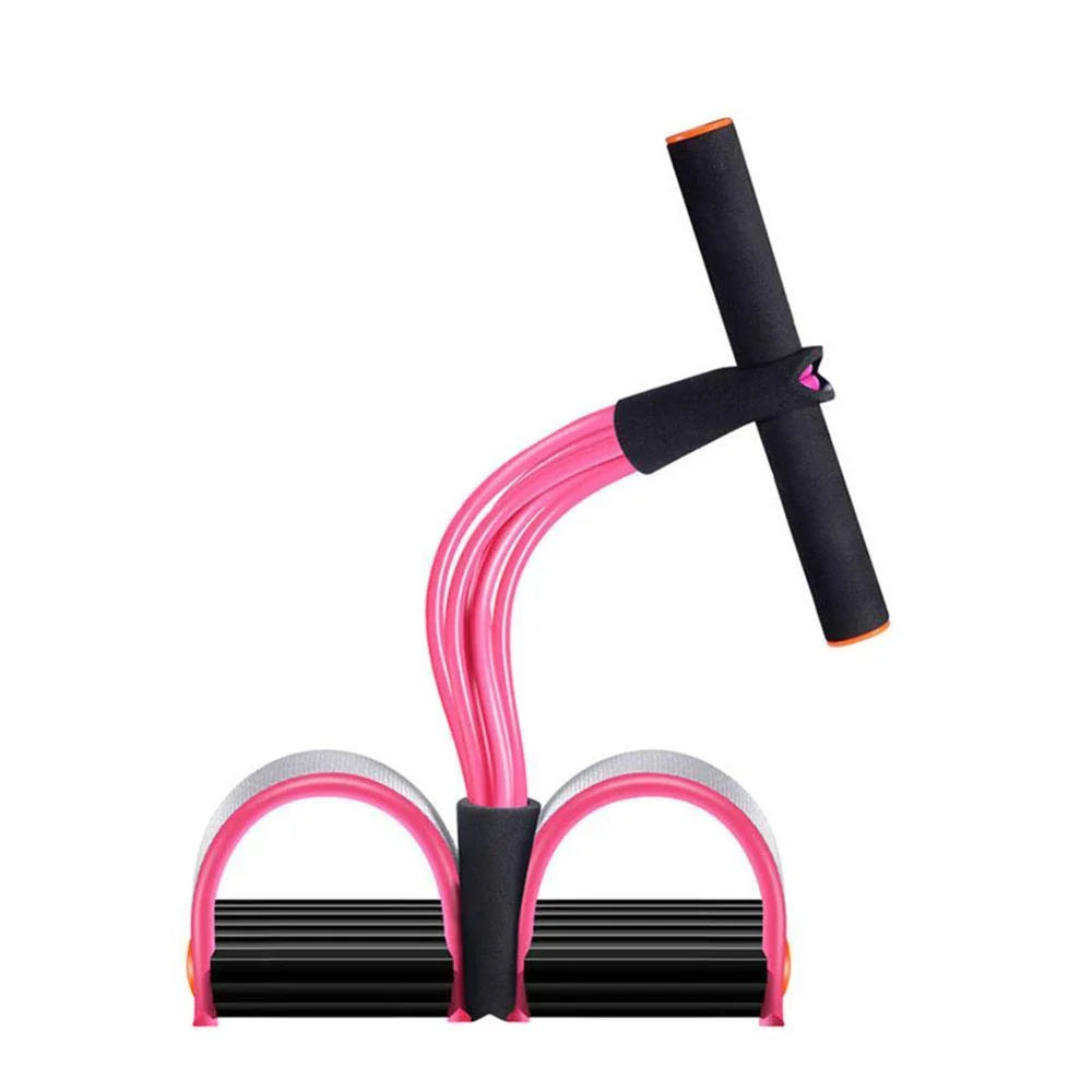 Natural Latex Resistance Trainer with handles for full-body workouts