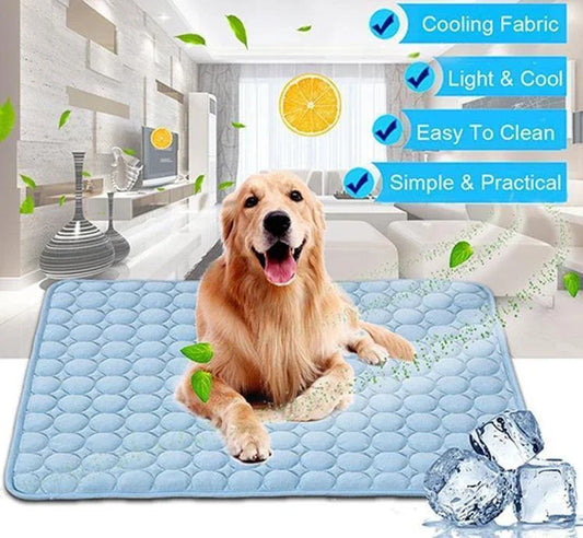 Cooling Comfort for Pets: Durable Summer Pet Pad - An innovative pet cooling mat made with premium materials for instant relief from hot summer temperatures