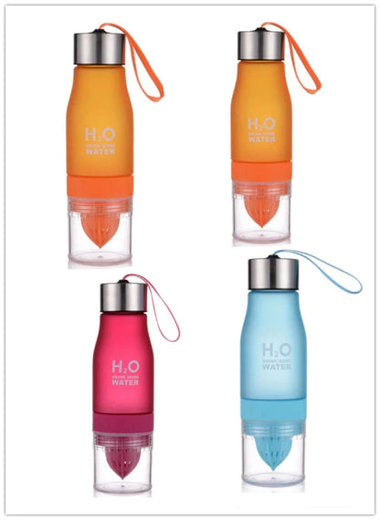 Frosted Plastic Lemon Cup in various colours, BPA-free, 650ml capacity