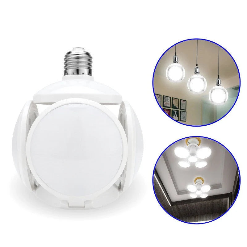 Foldable Leaf Light Football LED Light in cold white and warm white options