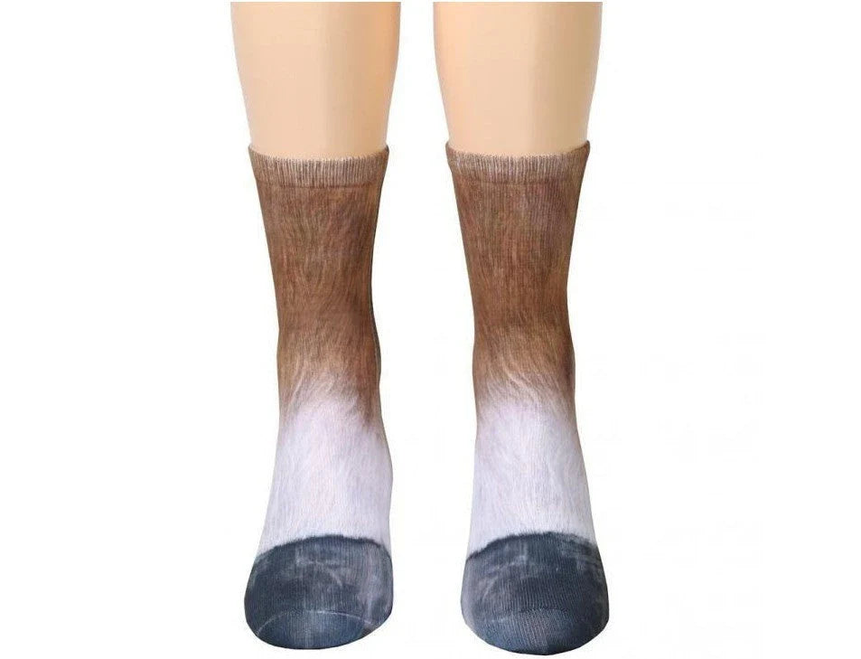 Stylish 3D animal paw socks in a variety of adorable designs, perfect for adding a playful touch to your everyday wardrobe.