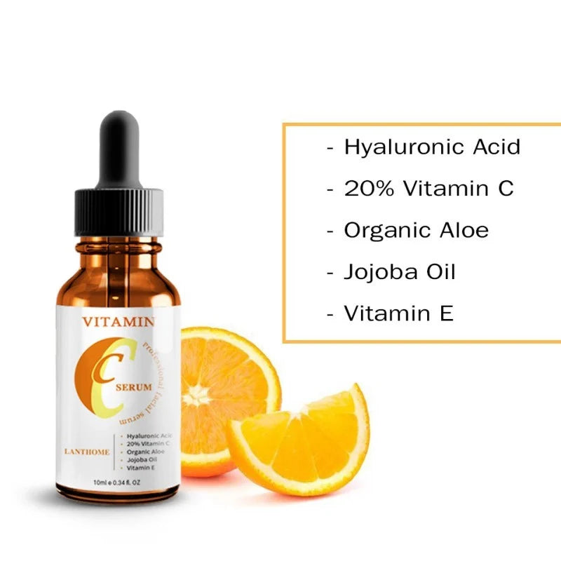 Vitamin C Hyaluronic Acid Serum for brightening and anti-aging, 10g/ml
