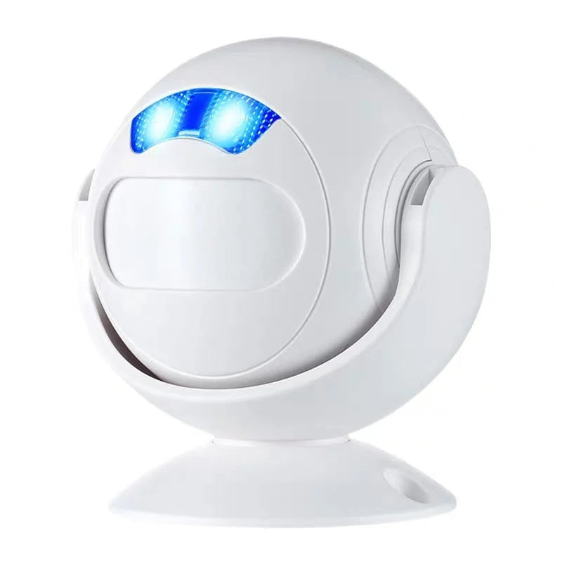 Burglar alarm KS-SF23 in white with versatile power options