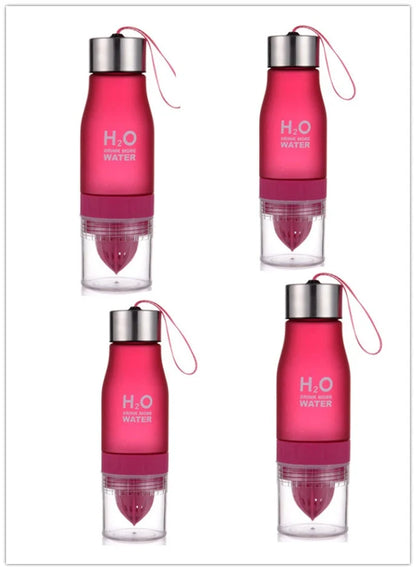 Frosted Plastic Lemon Cup in various colours, BPA-free, 650ml capacity