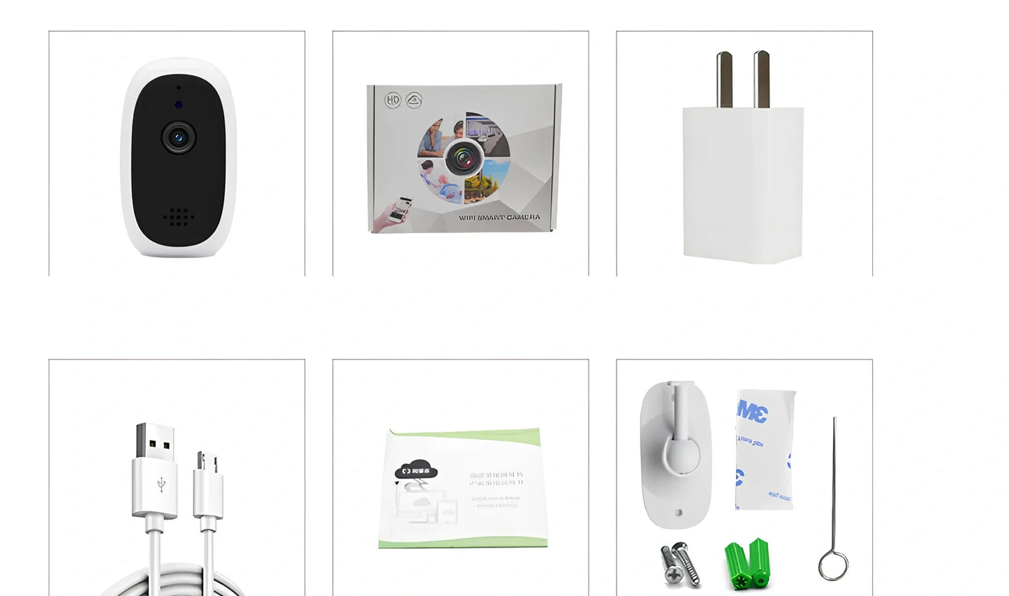 Wireless security camera with cloud storage and mobile monitoring capabilities