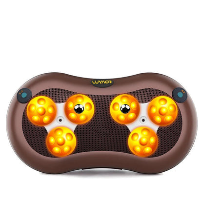 Massager Pillow with multiple head options for customised muscle relief