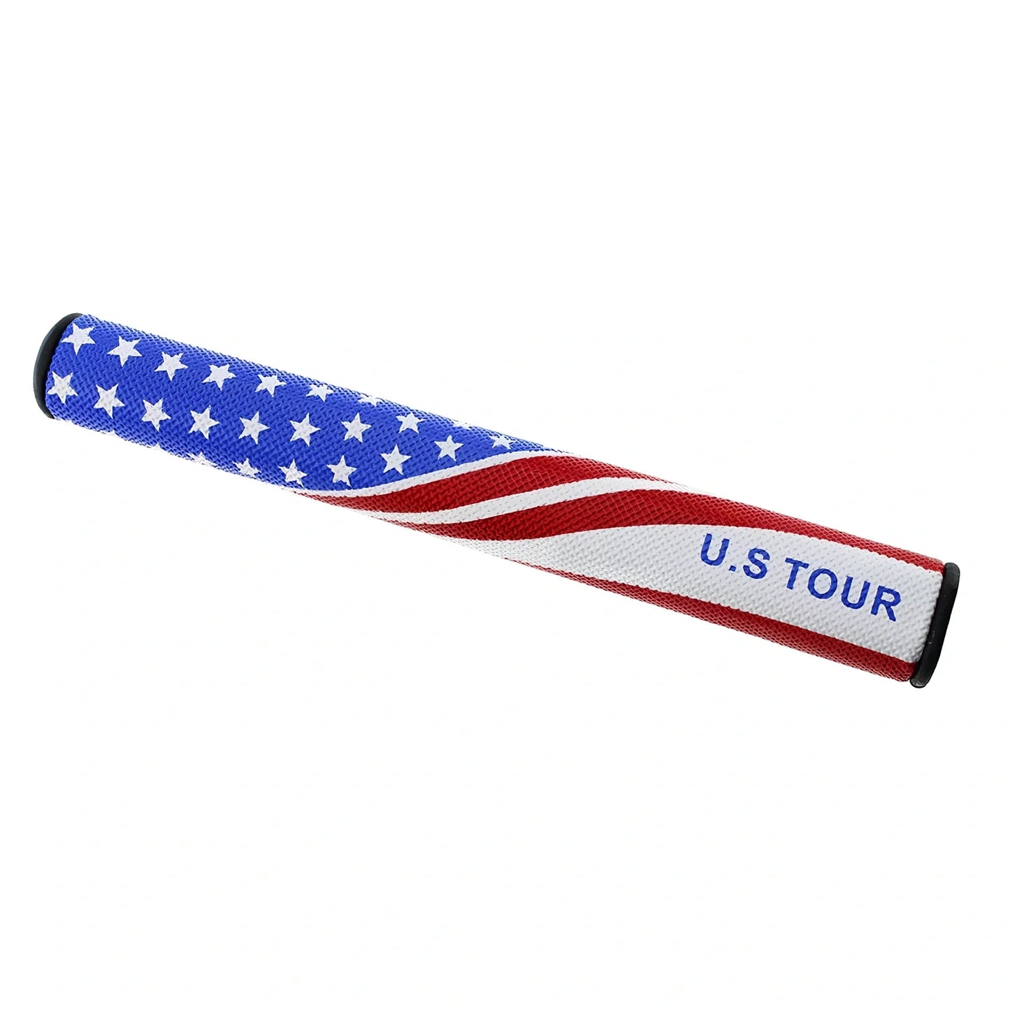 Blue 3.0 golf grip with PU cover, 0.58-inch EVA core, 10 cm length for secure shaft fitting and vibration absorption