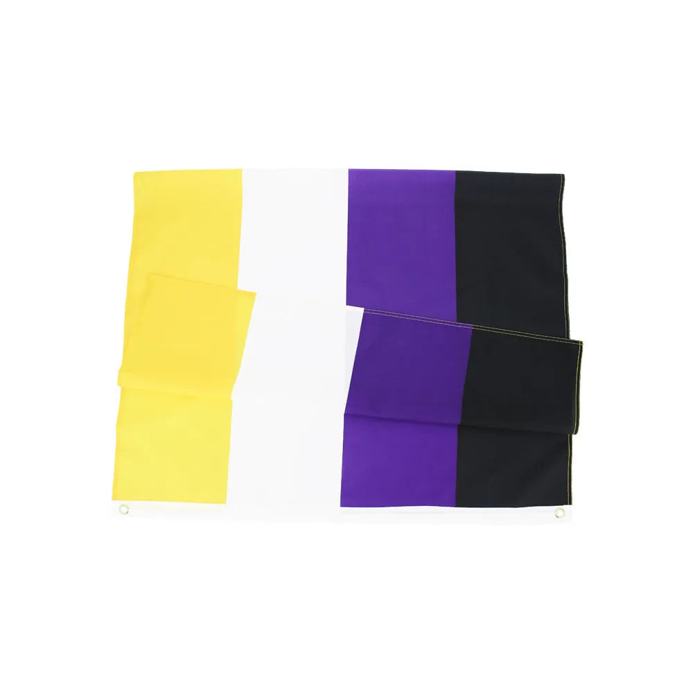 Rainbow flag 90x150cm double-sided polyester taffeta satin outdoor pride flag