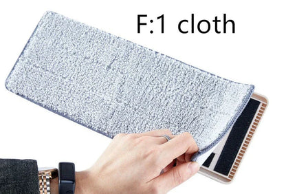 Home Kitchen 360-Degree Lazy Floor Mop with microfiber head and aluminum rod