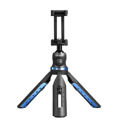 Desktop tripod for mobile phones and Apple devices, black