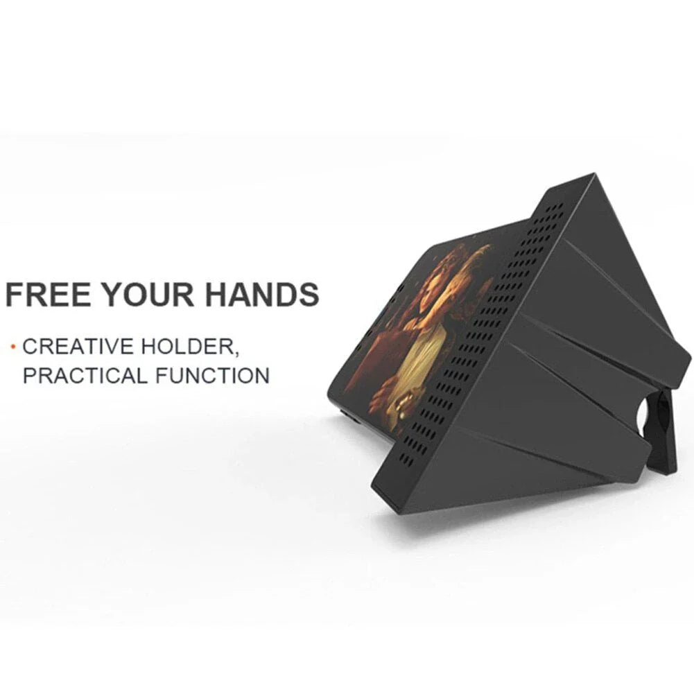 Mini speaker phone holder for Apple iPhones in various colors