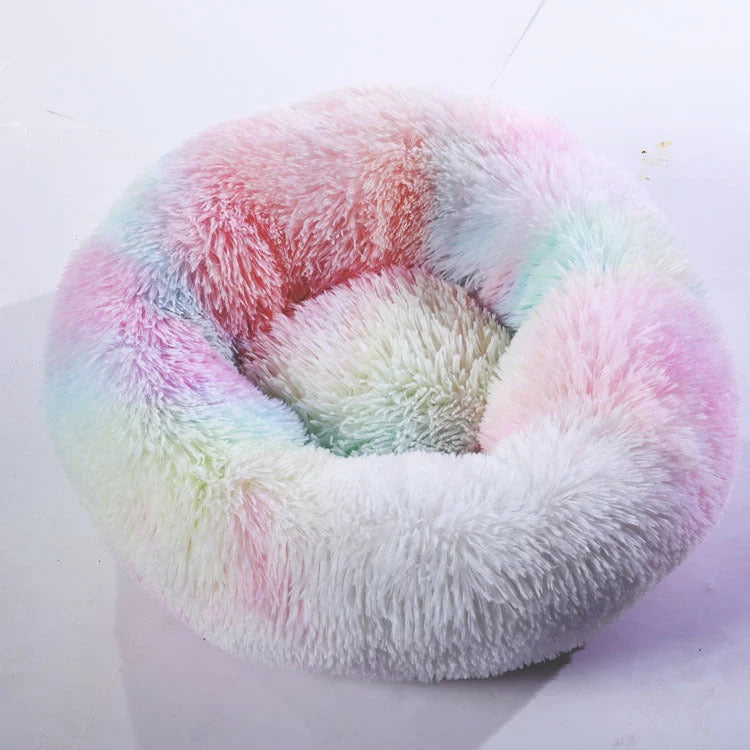 Plush pet nest in various colours and sizes for ultimate pet comfort