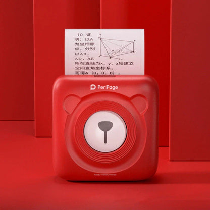 Compact wireless thermal printer for printing photos, labels, and memorabilia directly from your smartphone