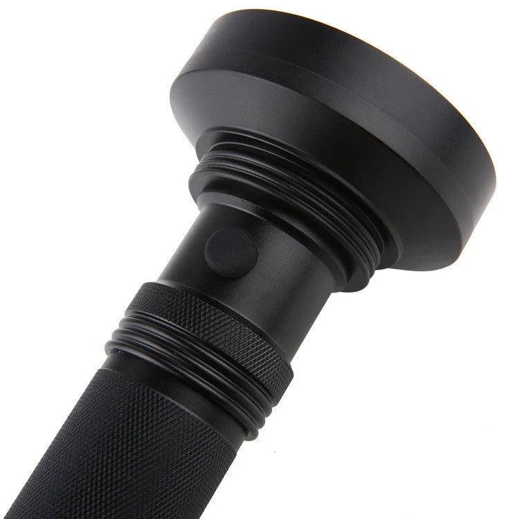 Violet fluorescent agent detection flashlight with aluminum alloy body and 5W LED