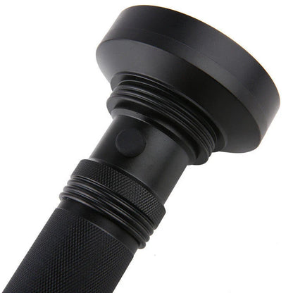 Violet fluorescent agent detection flashlight with aluminum alloy body and 5W LED