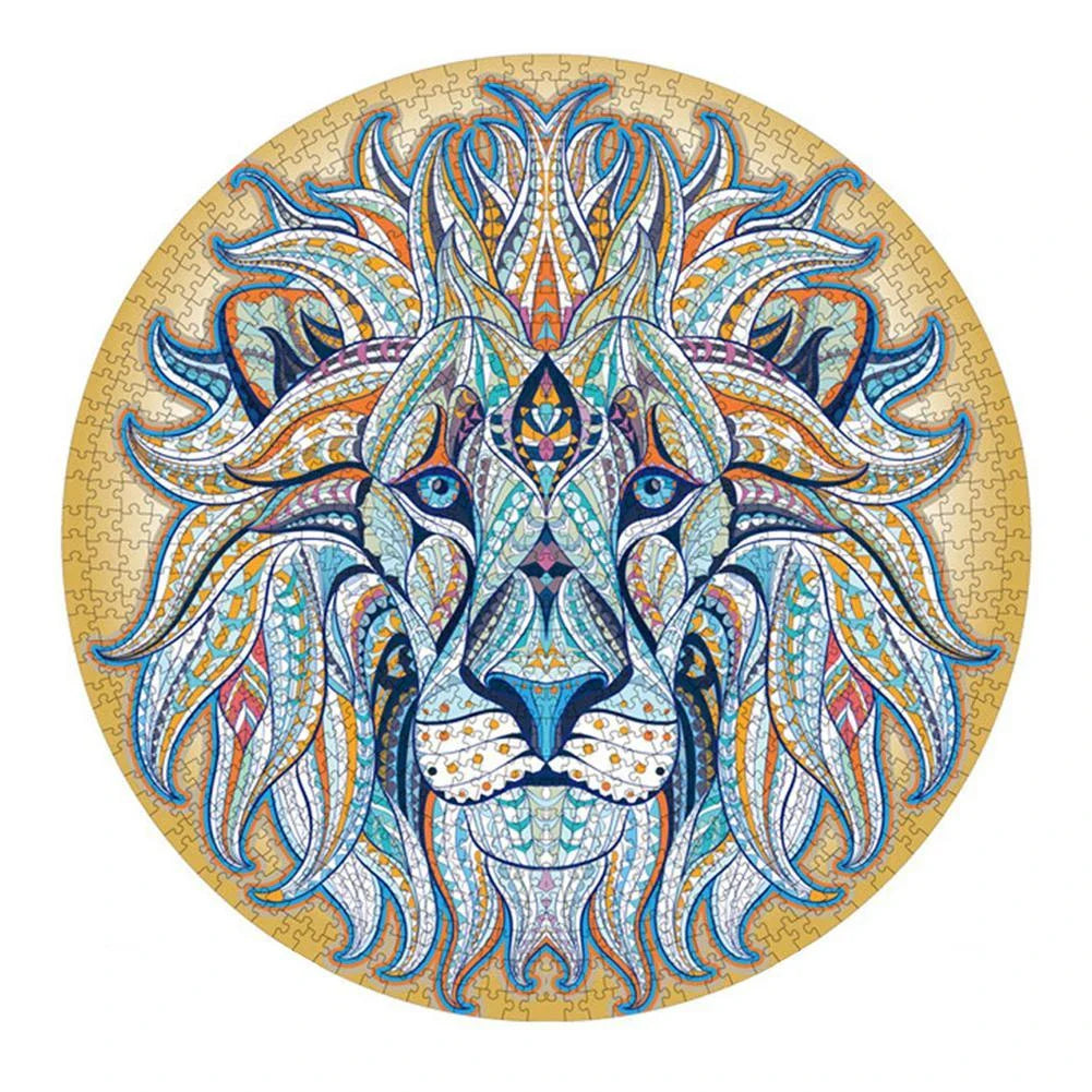 DIY wooden animal puzzles crafted from eco-friendly basswood, featuring various sizes and designs