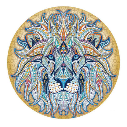 DIY wooden animal puzzles crafted from eco-friendly basswood, featuring various sizes and designs