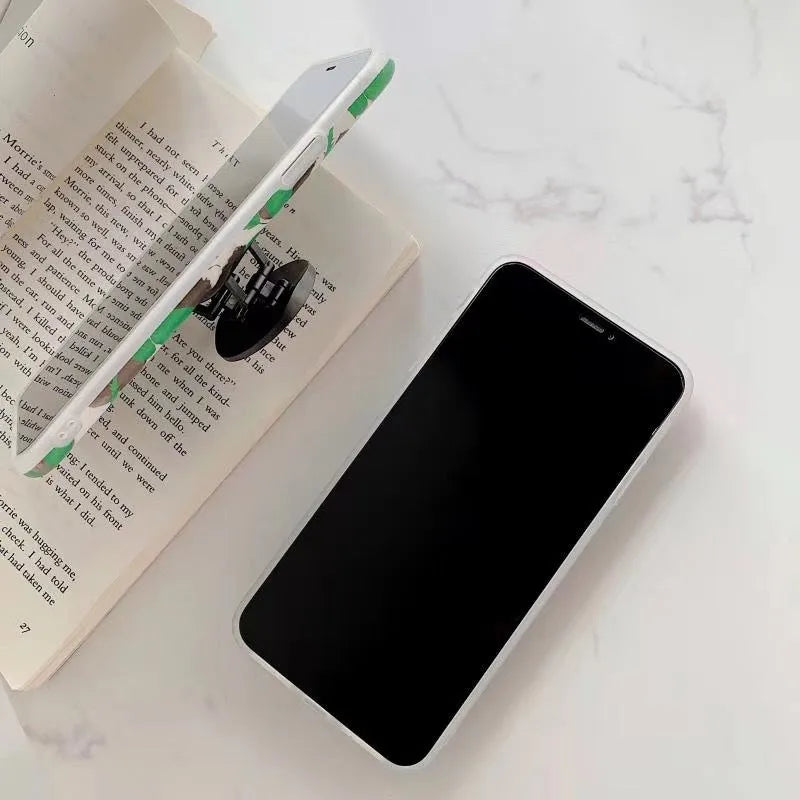 Frosted plastic phone case with Chinese style floral pattern for iPhone X, black dot blue flower design