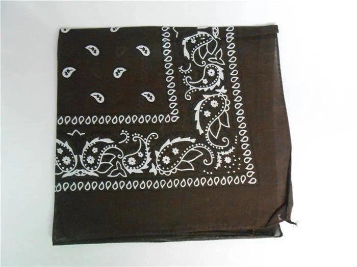 Cashew Flower Paisley Hip Hop Square Scarf in various colours