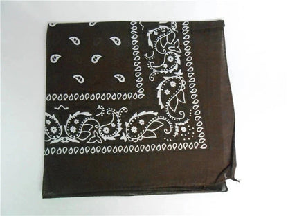Cashew Flower Paisley Hip Hop Square Scarf in various colours