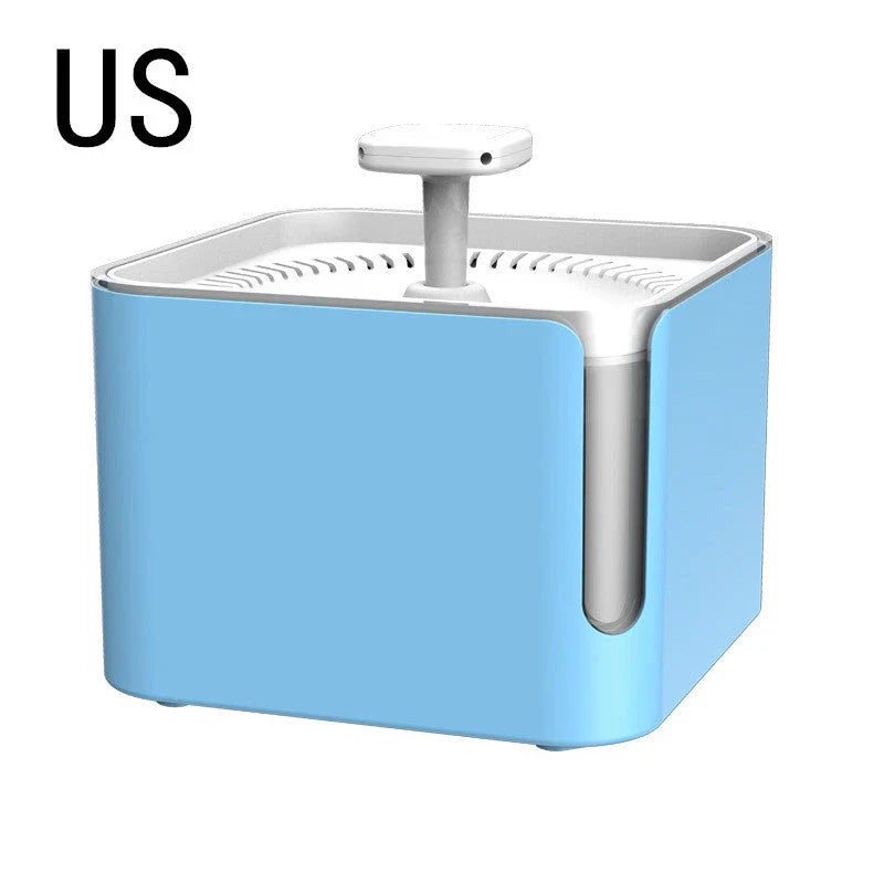 3L USB Automatic Pet Water Fountain for cats and dogs with 360° filtration