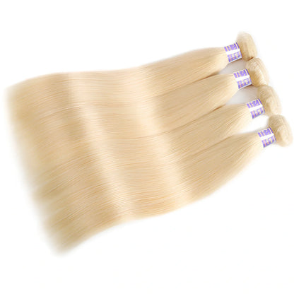 613 honey blonde straight human hair curtain wig, medium length 10-20in, clip-in for natural thinning coverage