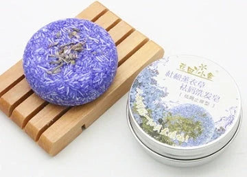 Natural Plant Shampoo Bar with essential oils for nourishing hair care