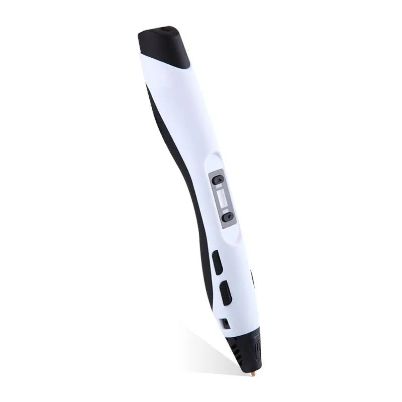 Plastic 3D printing pen 18cm long in black for 3D painting and graffiti