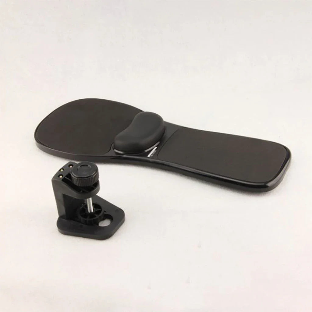 Ergonomic computer hand bracket with memory foam wrist rest for optimal wrist support