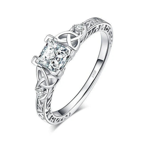 NZ Elegant Constellation Engagement Ring for Wedding