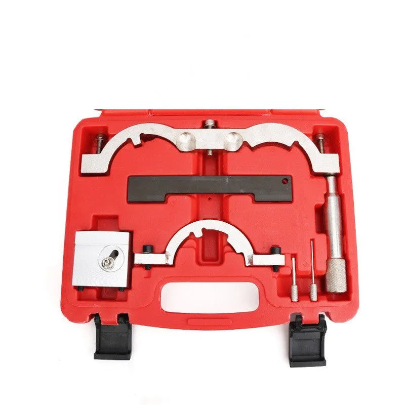 Red chrome-vanadium steel timing tool set for Opel 1.4T LUJ engine repair