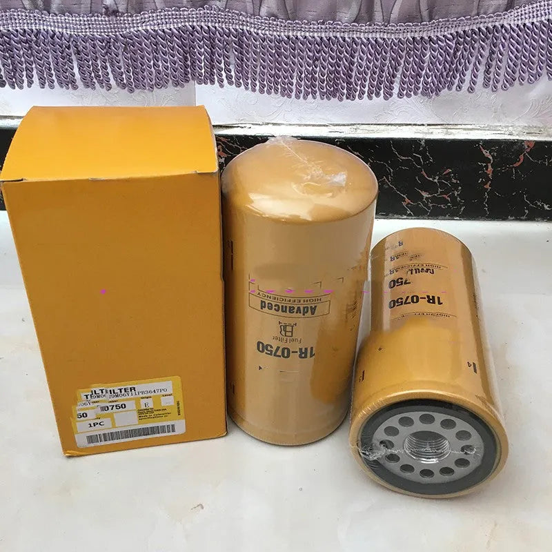 1R-0750 diesel fuel filter element with paper construction