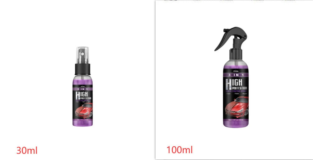 3 In 1 High Protection Fast Car Paint Spray Automatic for quick and easy car paint touch-ups