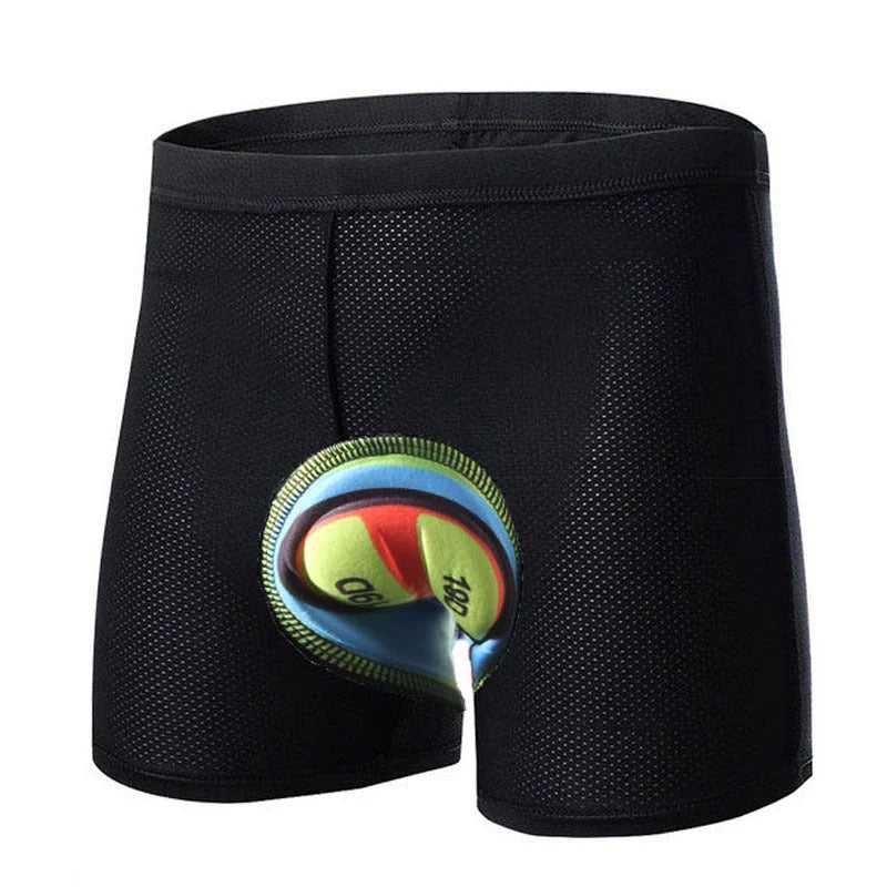 Cycling shorts with 3D gel padding for hip protection and breathable fabric