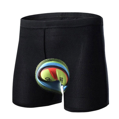 Cycling shorts with 3D gel padding for hip protection and breathable fabric