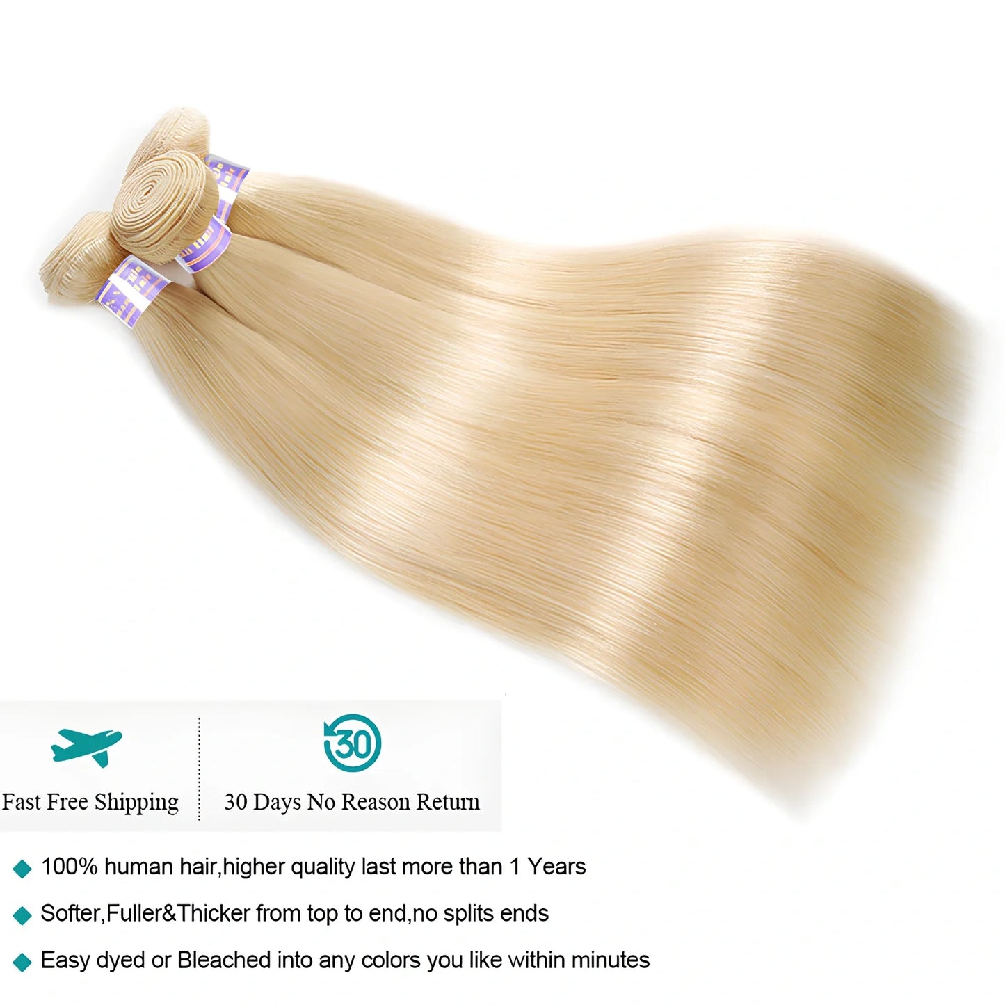 613 honey blonde straight human hair curtain wig, medium length 10-20in, clip-in for natural thinning coverage