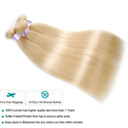 613 honey blonde straight human hair curtain wig, medium length 10-20in, clip-in for natural thinning coverage