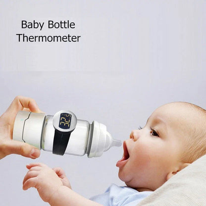 Smart Electronic Portable Wine Thermometer in green black colour